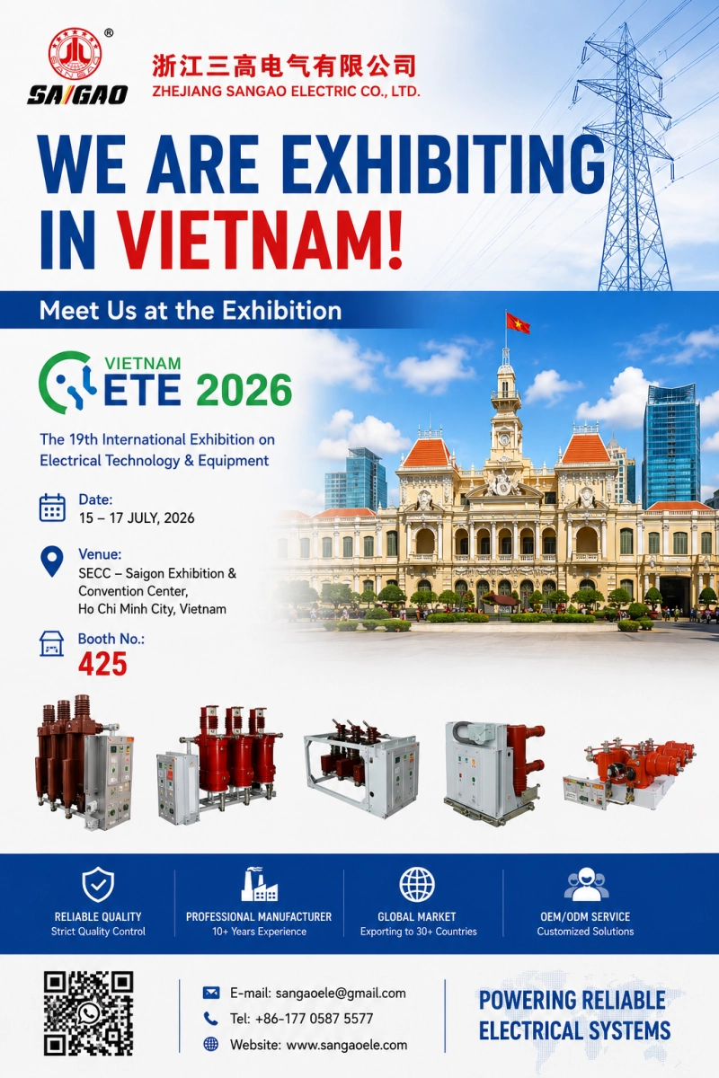 SANGAO бере участь у Vietnam ETE & Greenergy Expo 2026